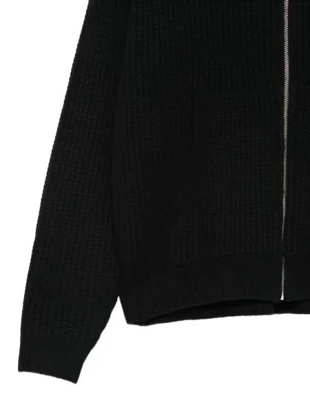 Hanorac cu glugă Stüssy tricotate negru