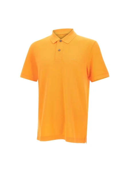 BOSS polo Pallas pomarańczowa