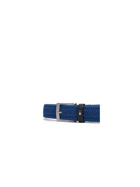 Diržas Tommy Hilfiger Adan Elastic Tamsiai mėlyna