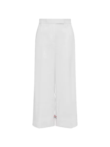 Pantaloni chino Thom Browne alb