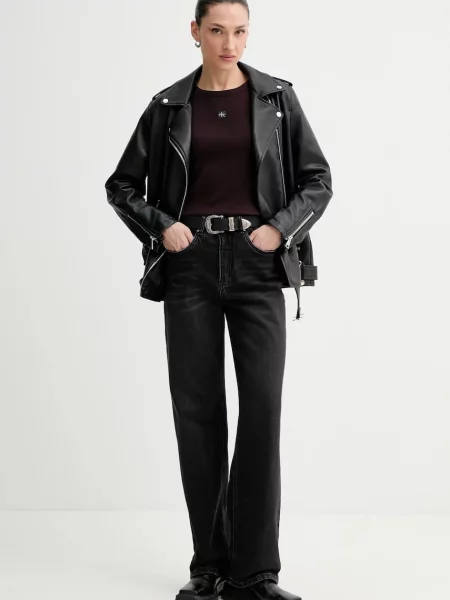 Calvin Klein Jeans kratka majica rjava