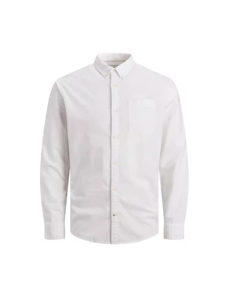 Koszula Jack & Jones Oxford biała