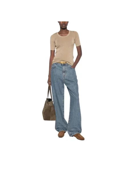 Sweter Max Mara Studio beżowy