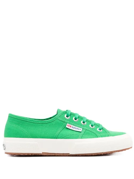 Sneakerși Superga verde
