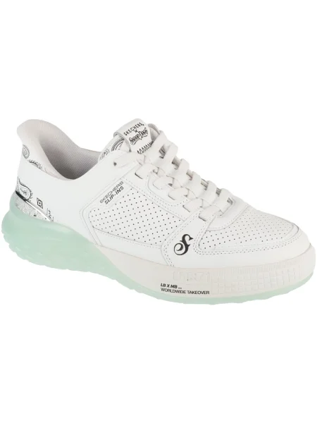 Pantofi Skechers alb