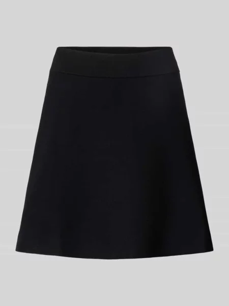 Spódnica mini z elastycznym pasem Review czarna