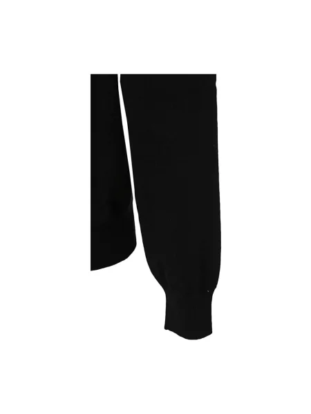 Sweter z golfem Malo wełniany czarny