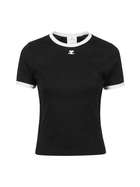Koszulka Courreges czarna
