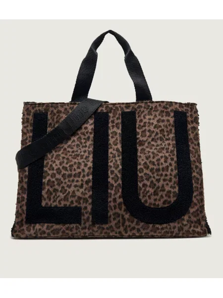 Liu Jo Geantă shopper Riccy | shearling maro