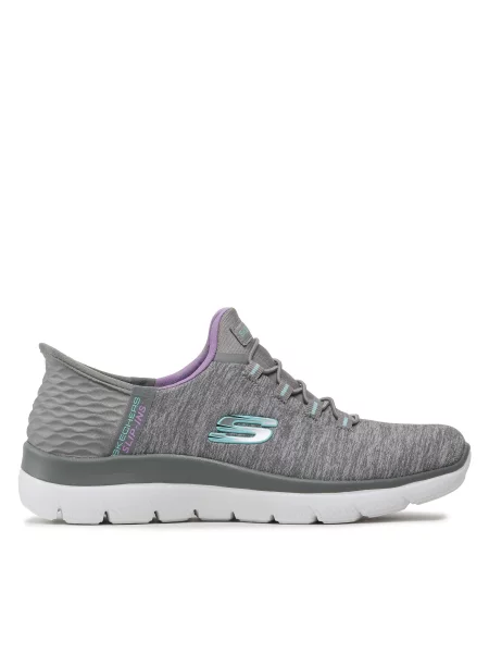 Кроссовки Skechers серые