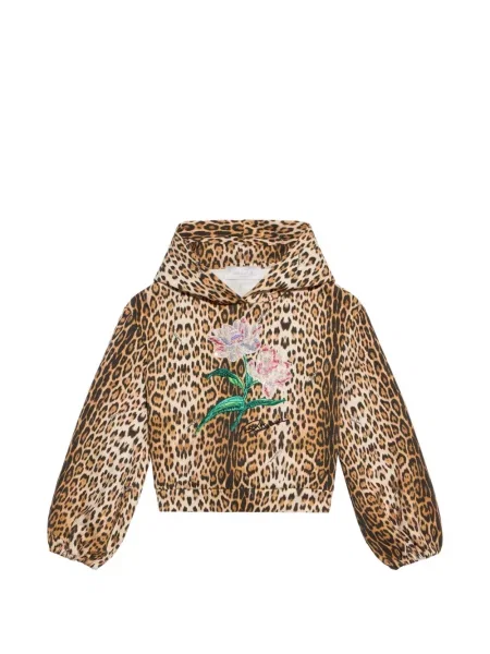 Dětska mikina s kapucí Roberto Cavalli