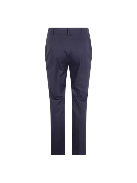 Spodnie Max Mara Studio niebieskie