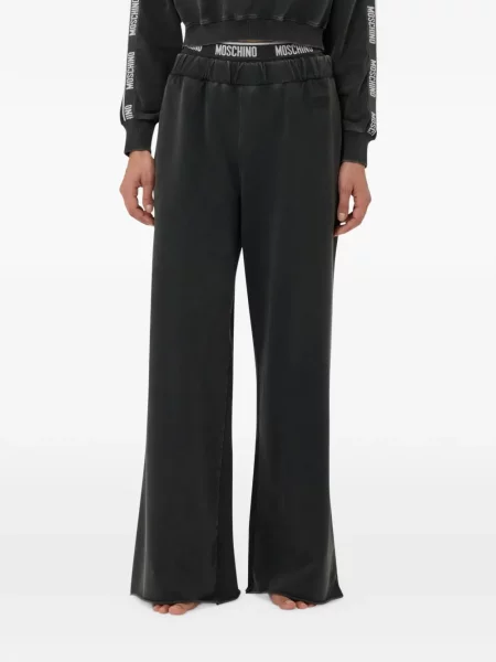 Pantaloni Moschino alergare negru