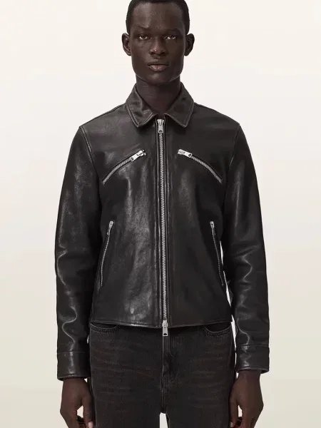 Шкіряна куртка Allsaints