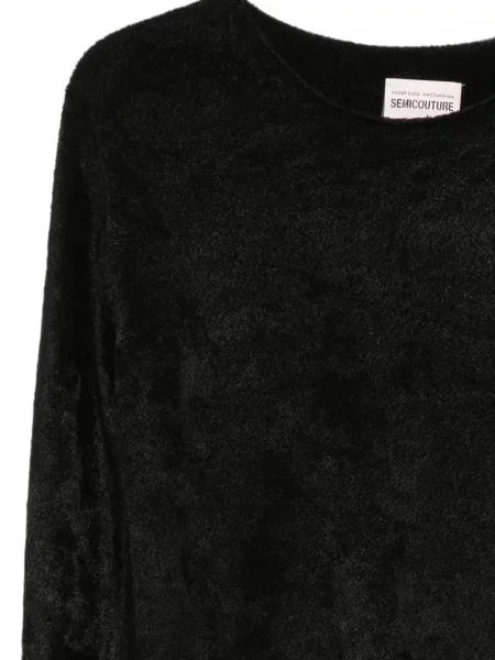Lung pulover Semicouture negru