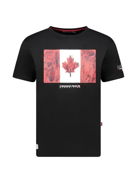 Koszulka Canadian Peak JPALMEAK BLACK RM czarna