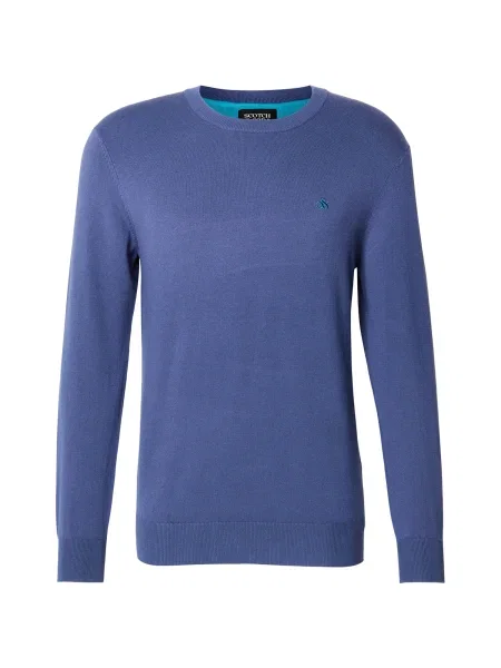 SCOTCH & SODA Pulover Seasonal Core închis albastru