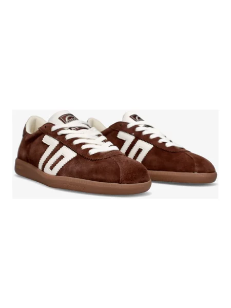 Sneakersy Back70 brązowe