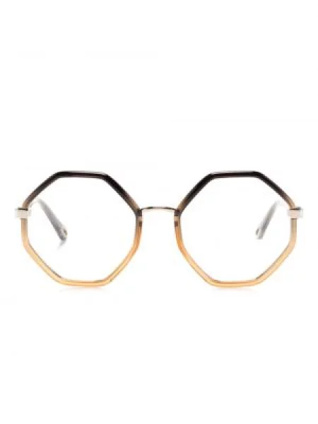 Ochelari de soare Chloé Eyewear cu imprimeu geometric negru