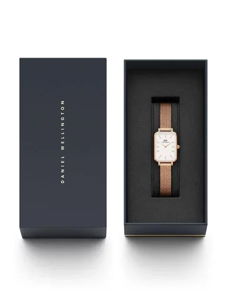 Daniel Wellington ceas Quadro Pressed femei roz