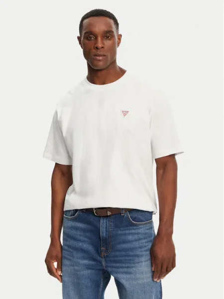 Guess Jeans Tricou alb