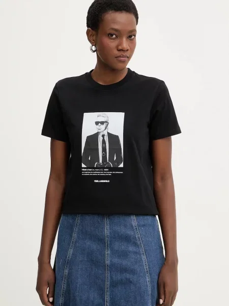 Karl Lagerfeld majica crna