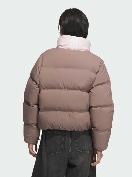Демисезонная куртка Adidas коричневая