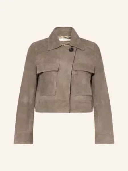 Inwear Kurtka Skórzana Carnikaiw grau szara