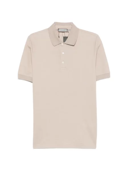 Scurt tricou polo Canali maro