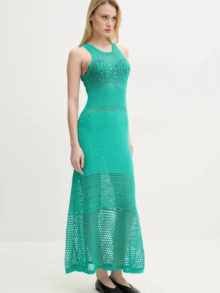 Moschino Jeans sukienka zielona