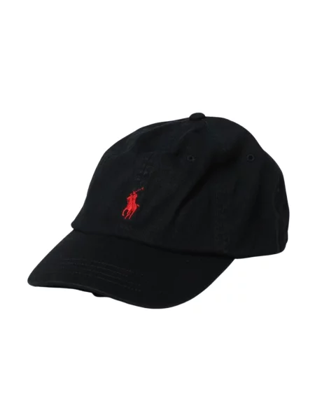 Czapka z daszkiem Polo Ralph Lauren klasyczna czarna