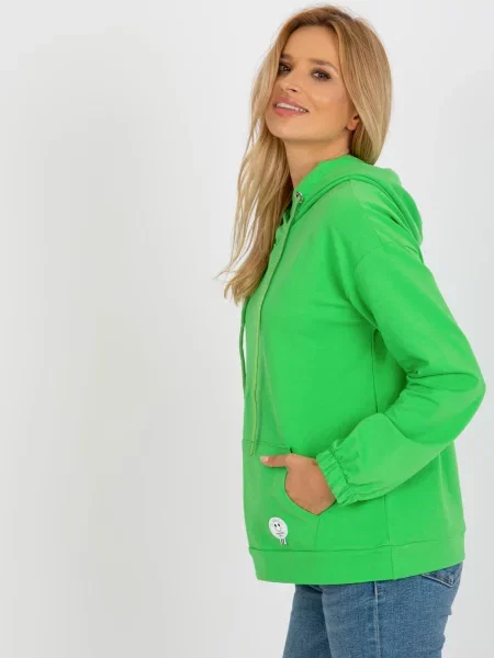 Hanorac Fashionhunters verde
