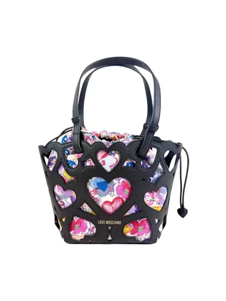 Shopperka Love Moschino płócienna