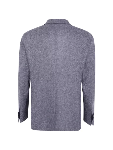 Sacou Tagliatore cu model herringbone gri