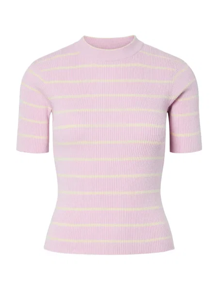 PIECES Pulover / mov liliachiu galben