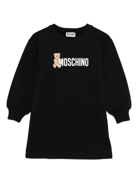 Sukienka dziecięca Moschino czarna