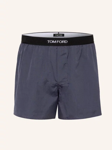 Tom Ford Boxerky Web tmavě šedá