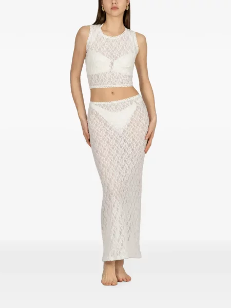 Top Paramidonna alb