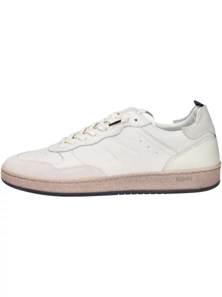 Pantofi Sun68 alb