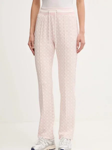 Spodnji del trenirke Guess NEW AGGIE roza