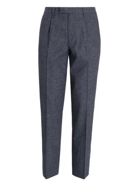 Pantaloni Paul Smith plisate albastru