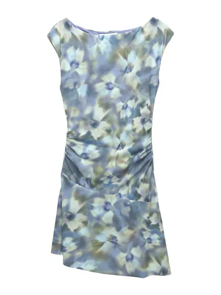 Pull&Bear Rochie opal / deschis / oliv / verde pastel albastru