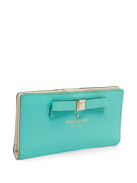 Portofel Kate Spade cu funde streetstyle albastru