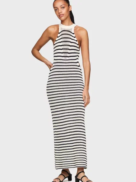 Смугаста сукня міді Tommy Hilfiger