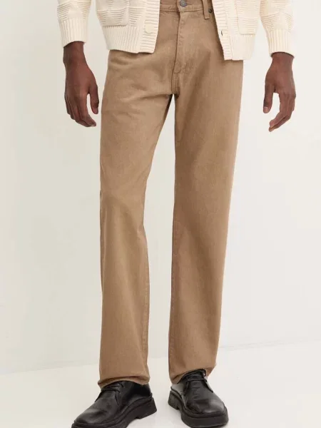 Дънки Levi's RELAXED STRAIGHT бежово