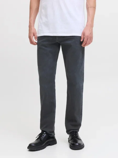 JACK & JONES Jeans JJIMIKE JJEVAN noapte albastru