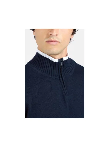 Sweter Paul & Shark niebieski