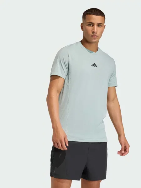 Футболка спортивна adidas Clima перероблений зелений