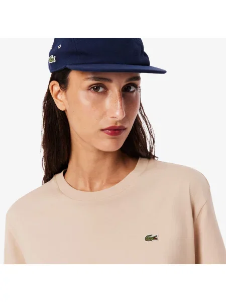 Футболка Lacoste бежевая