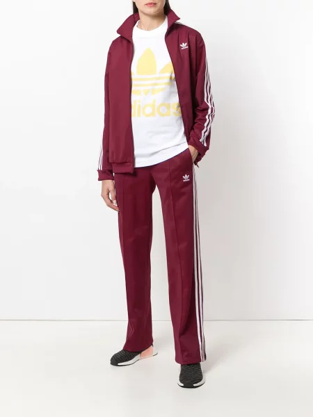 Φόρεμα Adidas κόκκινο